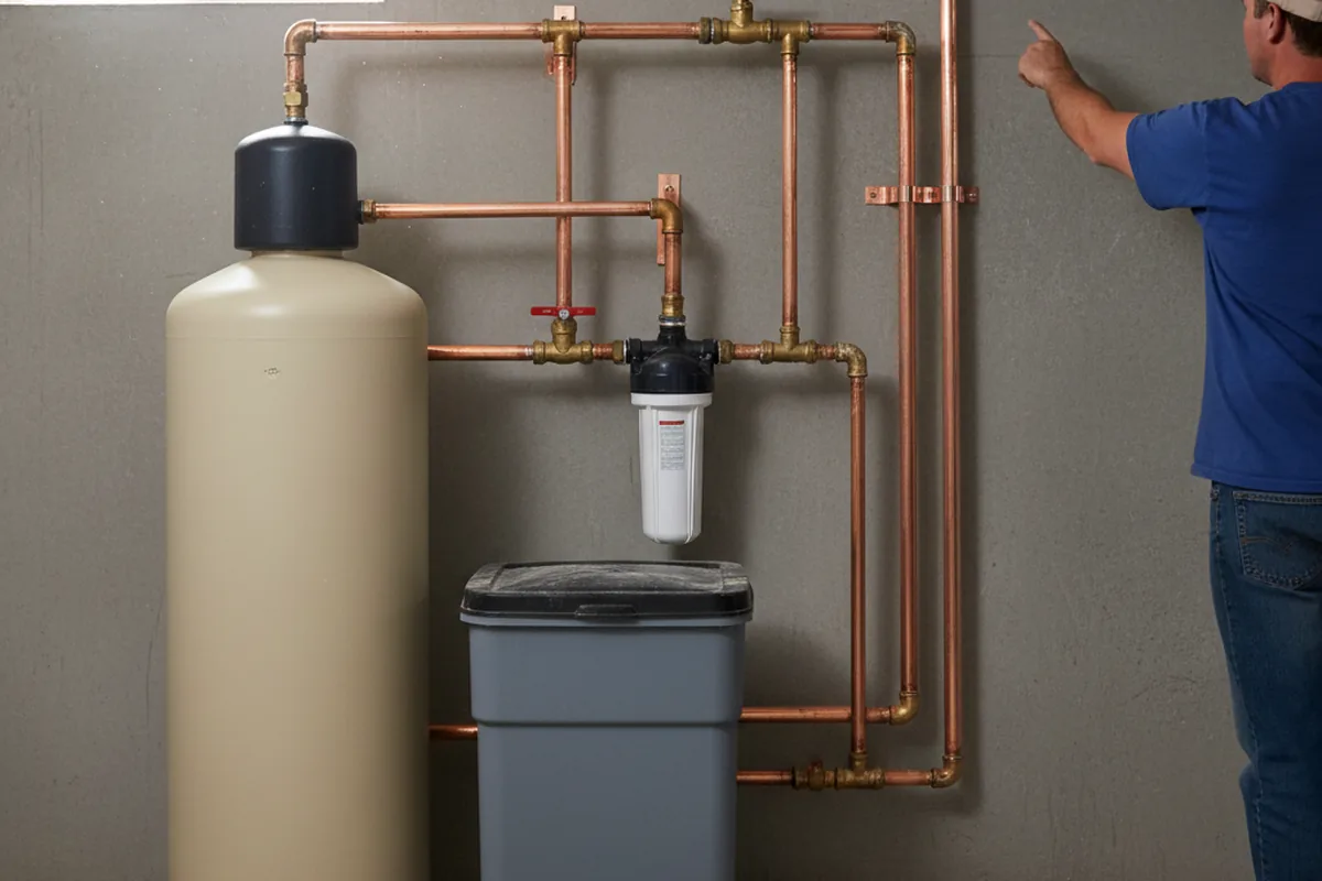 Whole-house water treatment system installed in Grenada